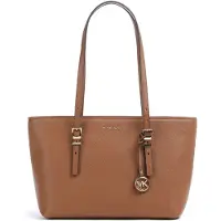 Michael Kors para mulher. 30T5GQNT2L Saco de couro MD EW Tote castanho (OSFA), Marrom, Casual, Pele
