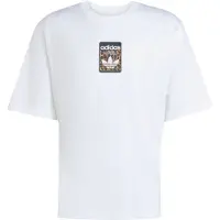 Adidas T-Shirt mangas curtas Leo Oversized T-Shirt homens - Branco - EU M