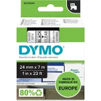 Dymo D1-schriftband 53710 Etiquetas De Fita 24 X7 M