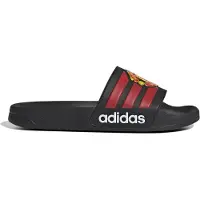 Adidas Sapato aberto 'Adilette' amarelo dourado / vermelho / preto / branco