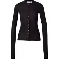 Weekday Casaco de malha 'Mia' preto