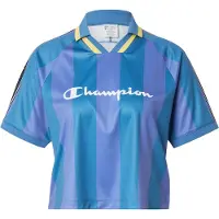 Champion Camisa azul / azul real / preto / branco