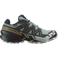 Salomon - Sapatilhas trail - Speedcross 6 GTX M Trooper/Black para Homem - Tamanho 46 - Cinzento