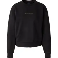 Armani Exchange Sweatshirt bege / preto
