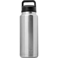 Yeti Rambler Bottle 36oz Chug Cap, Stainless Steel, garrafa térmica com bico para beber, 1L
