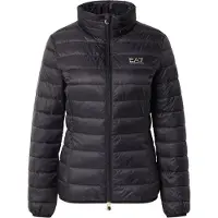 Emporio Armani para mulher. 7W000473_AF12477 Casaco ultra-leve preto (XS), Casual, Poliamida