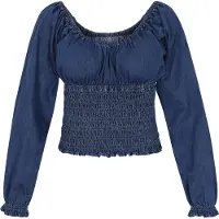 NALLY Blusa 'Fashion Look' azul ganga