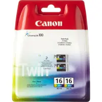 Canon BCI-16 (9818A002) 2 tinteiros tri-cor