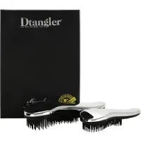 Dtangler Conjunto de presente para escova de cabelo Miracle Silver