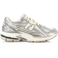 New Balance para homem. M1906RV1 Tênis 1906 branco, prateado (39.5), Prata, Plano, Cordão, Casual