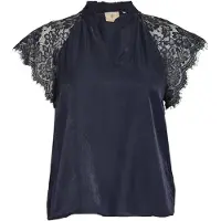 Peppercorn Blusa 'Kia' azul escuro