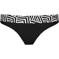 LASCANA Cueca biquíni bege / preto