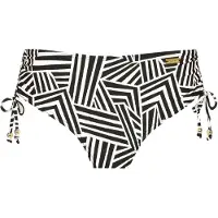 LASCANA Cueca biquíni bege / preto