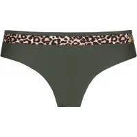 LASCANA Cueca biquíni castanho / cáqui / preto