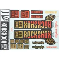 RockShox Kit De Autocolantes Troy Lee Designs