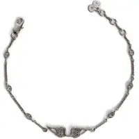 Zadig & Voltaire Pulseira prata / transparente