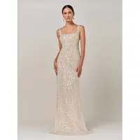 BWLDR Vestido 'HOZIER GOWN' champanhe