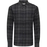 Only & Sons Camisa 'ONSGUDMUND' cinzento escuro / preto
