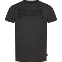 Lonsdale Camisa 'Kai' antracite / preto