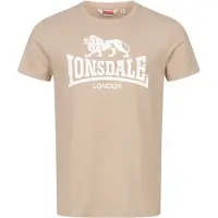 Lonsdale Camisa 'St. Erney' areia / branco