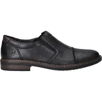 Rieker Sapato Slip-on castanho escuro / preto