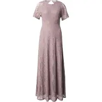 Vila Vestido Longo De Manga Curta Femma