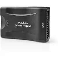 Nedis Conversor Hdmi Scart Fêmea Entrada Para Hdmi Saída 1080p Abs