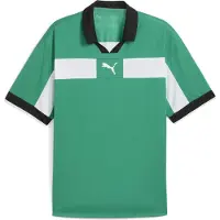 Puma Camisa funcionais 'TeamClassic' verde / preto / branco