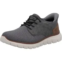 Rieker Sapato Slip-on castanho / cinzento