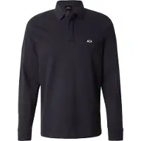 Armani Exchange para homem. XM001288AF17321UB101 Polo Relax azul-marinho (S), Casual, Algodão, Manga comprida