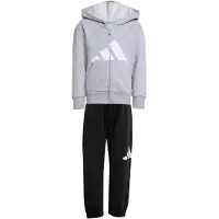 Adidas Fato de treino 'Essentials' cinzento / preto / branco