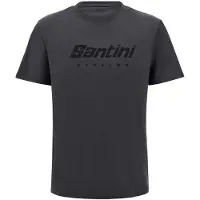 Santini Camiseta De Manga Curta Logo