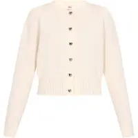 Mymo Casaco de malha 'Young Fashion' offwhite