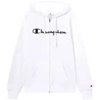 Champion Casaco em moletão preto / branco