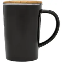 Bredemeijer Caneca 400ml Black+filter+bamboo Lid