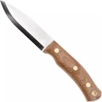 Casström No. 10 SFK 13150 Satin A8 Mod, Canvas Micarta, faca de bushcraft