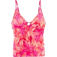 s.Oliver Top de tankini laranja / rosé / púrpura