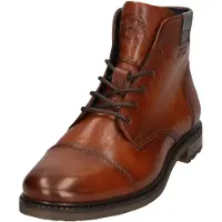 Bugatti Botas com atacadores conhaque