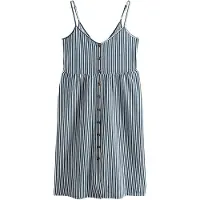 Next Vestido de verão marinho / branco
