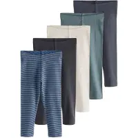 Next Leggings azul ciano / cinzento basalto / greige / preto