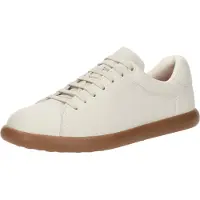 Camper Sapatilhas baixas 'Pelotas Soller' prata / branco
