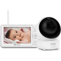 Lionelo Monitor de bebê digital Care Babyline 8.3 com vídeo