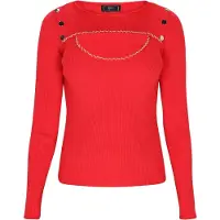 Faina Pullover vermelho