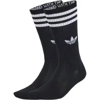 Adidas Originals Meias de Cano Médio 3-Stripes – 3 pares