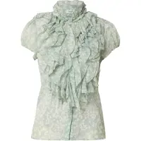 Saint tropez Blusa 'Lilja' bege / aqua