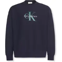 Calvin Klein Jeans Sweatshirt marinho / menta / branco