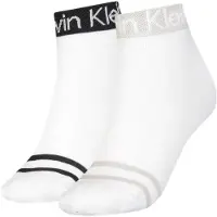 Calvin Klein Underwear Meias preto / branco