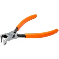 Bahco Alicate De Corte Diagonal De 90° Com Cabos Revestidos A Pvc E Acabamento Fosfatado 143 Mm