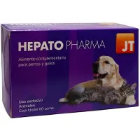Jtpharma Suplemento Para Animais De Estimação Hepato Pharma 60 Unidades
