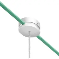 Creative Cables Roseta De Teto Do Sistema De Arquivos Oval